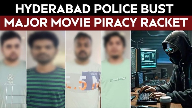 Hyderabad Police Piracy Racket iBomma