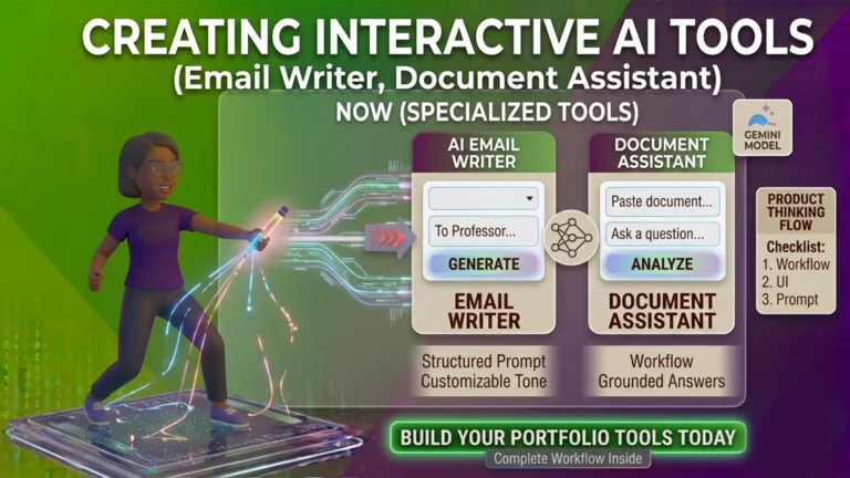 Creating Interactive AI Tools